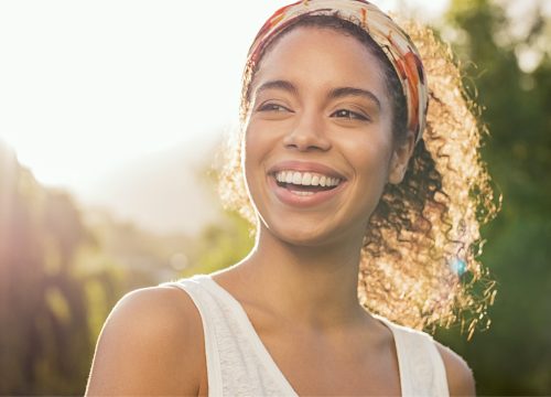 Woman following Radiesse treatments