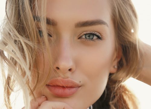 Close-up on a woman with great skin following TempSure Envi treatments